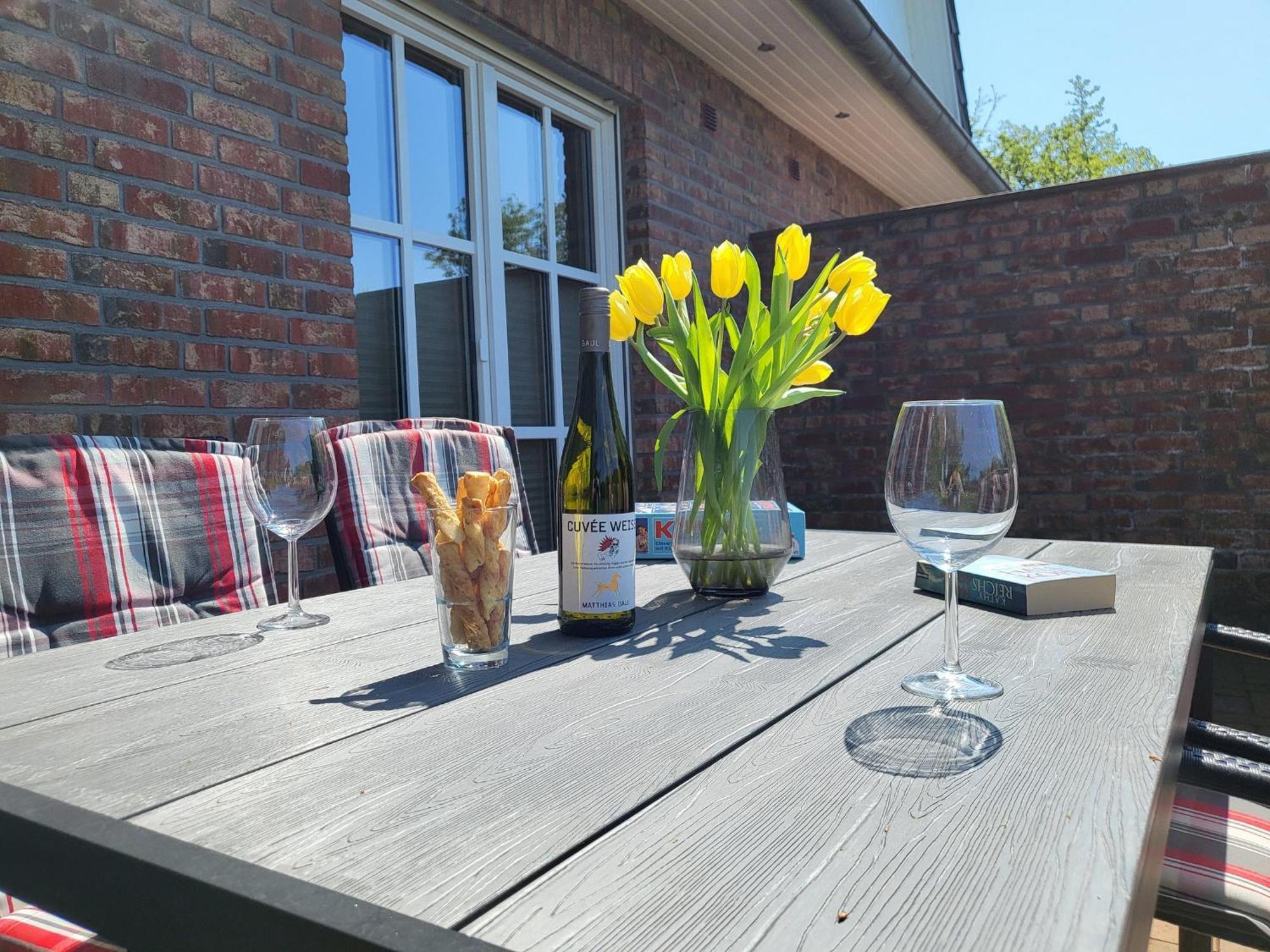 Ferienhaus Dhh "Unsere Zweite Heimat" Links Sankt Peter-Ording Exterior foto
